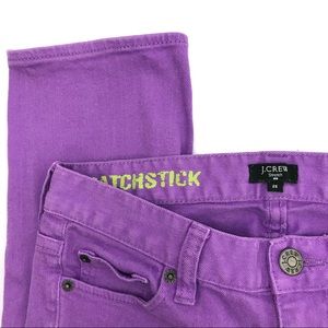 {J. Crew Factory} Matchstick Cropped Jeans, Sz 26